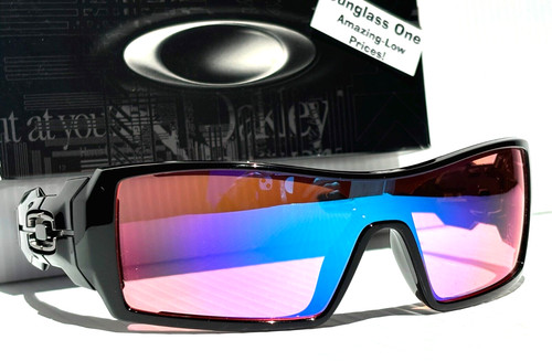 New oakley oil rig - shiny, black