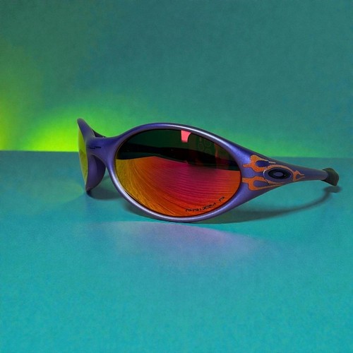 Oakley eye jacket purple flame - eye,